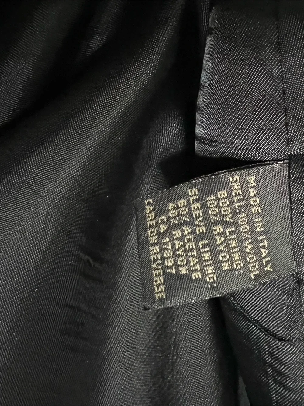 Banana Republic Men's Black Single-Breasted Sport Coat